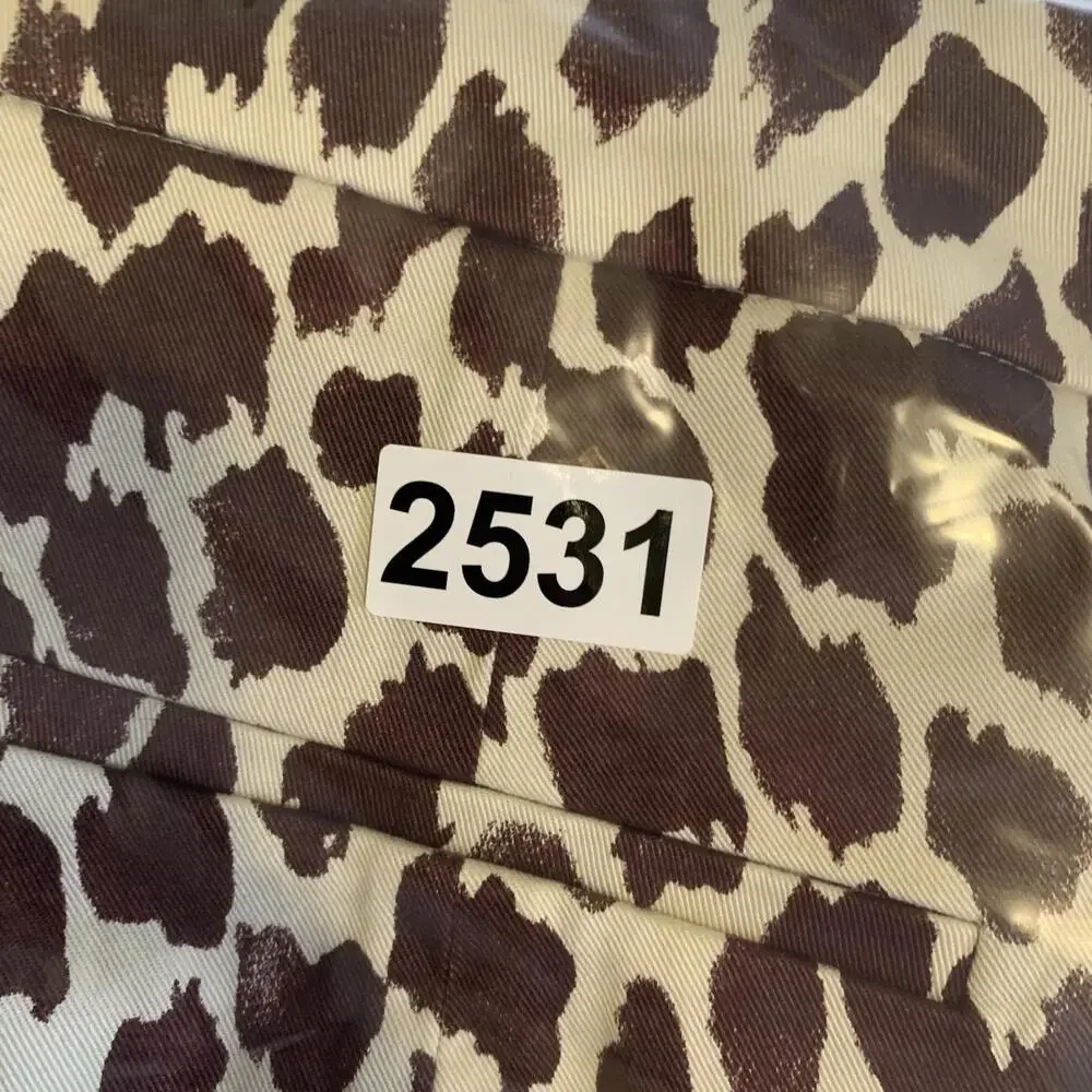 J.CREW Slim Bermuda‎ Shorts Womens 8 Brown Tan Giraffe Stretch Side Zipper NEW - Picture 15 of 15